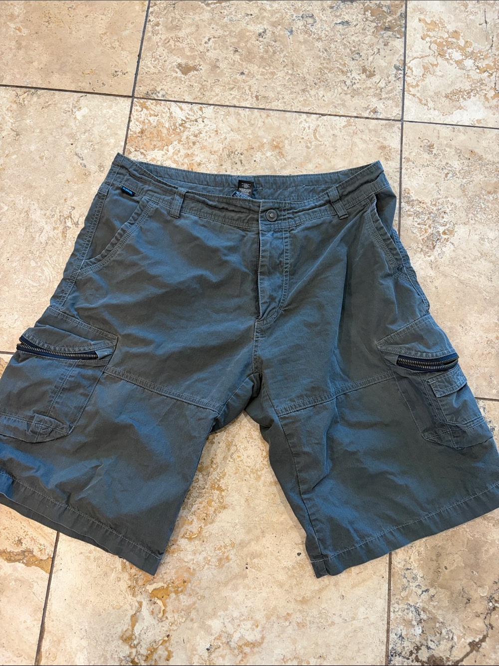 Men's Cargo Shorts - Dark Slate Blue